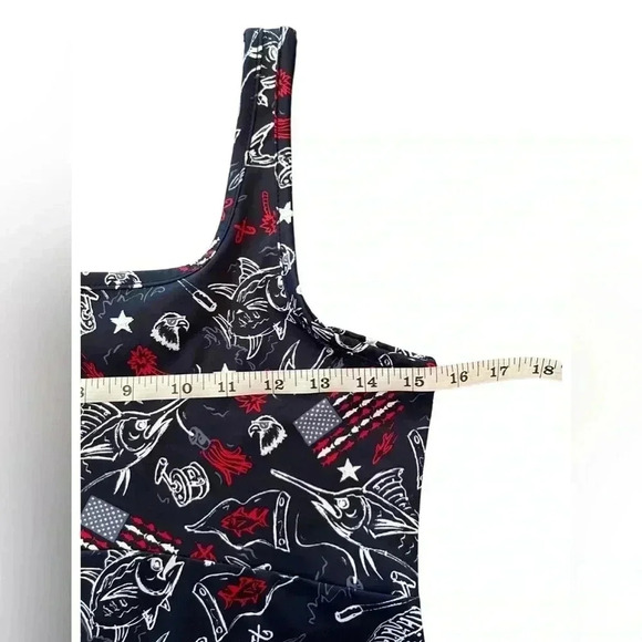 Columbia PFG Women’s Americana Print Dress UPF 50 Size Small - Picture 2 of 8